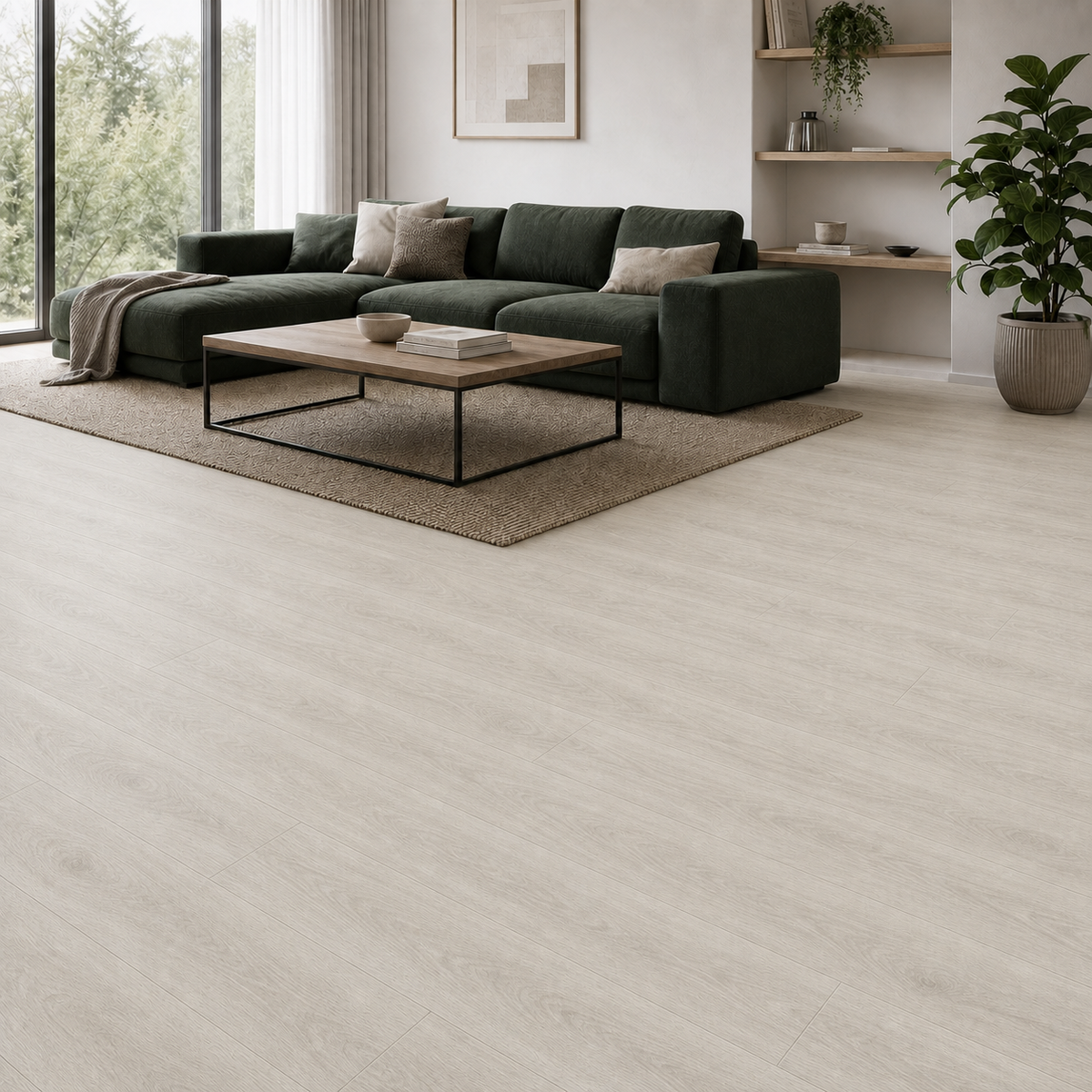 FLOORYSTA Arctic Oak F305 – dekor v interiéru