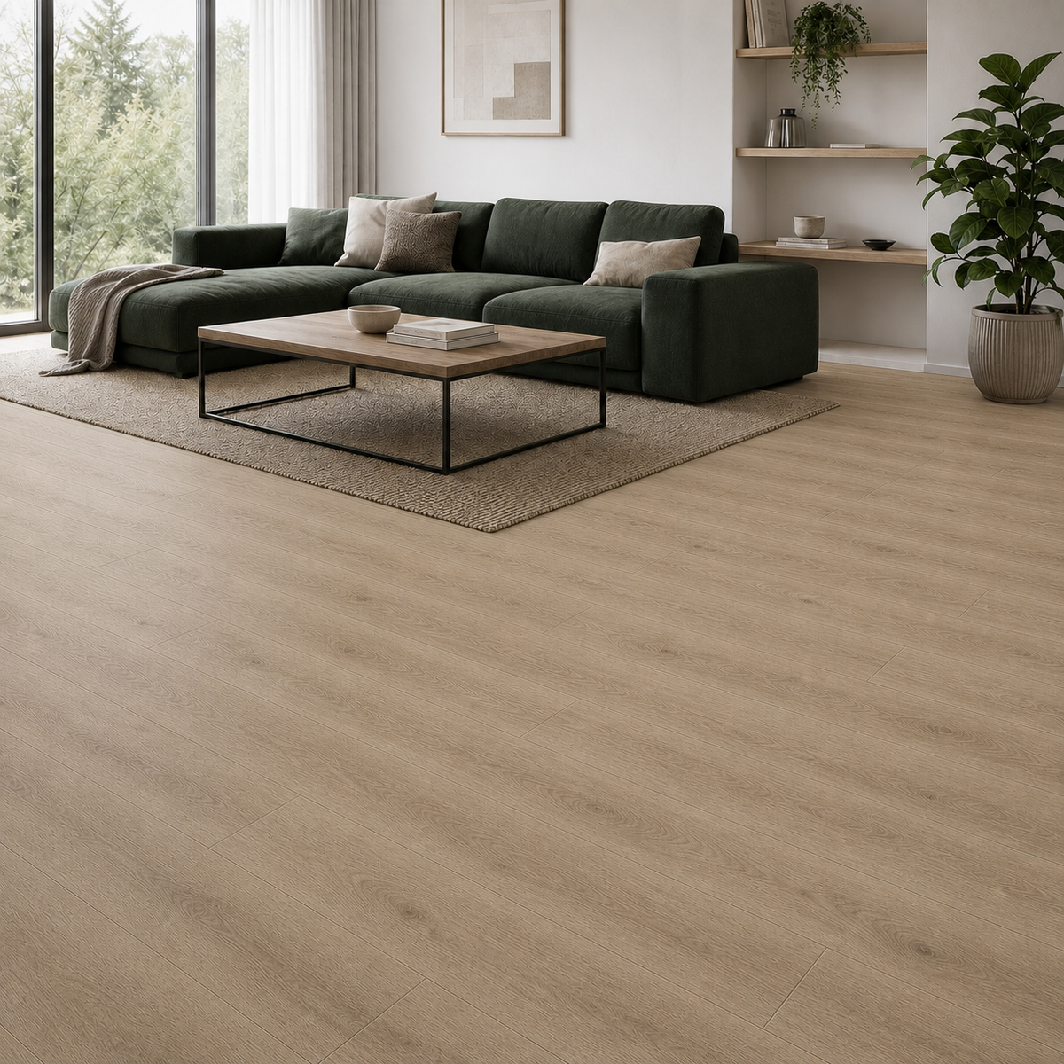FLOORYSTA Nordic Oak FV09-12 – dekor v interiéru